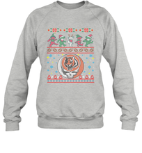 Load image into Gallery viewer, Cincinnati Bengals Christmas Grateful Dead Jingle Bears Football Ugly Sweatshirt Sweatshirt