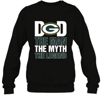 Load image into Gallery viewer, Green Bay Packers Dad The Man The Myth The Legend NFL Father's Day Crewneck Sweatshirt