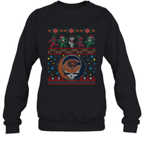 Load image into Gallery viewer, Chicago Bears Christmas Grateful Dead Jingle Bears Football Ugly Sweatshirt Sweatshirt