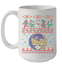 Load image into Gallery viewer, Baltimore Ravens Christmas Grateful Dead Jingle Bears Football Ugly Sweatshirt Mug 15oz