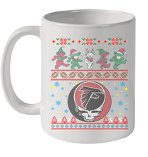 Load image into Gallery viewer, Atlanta Falcons Christmas Grateful Dead Jingle Bears Football Ugly Sweatshirt Mug 11oz