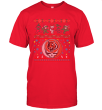 Load image into Gallery viewer, Cincinnati Bengals Christmas Grateful Dead Jingle Bears Football Ugly Sweatshirt Men's T-Shirt