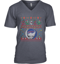 Load image into Gallery viewer, Buffalo Bills Christmas Grateful Dead Jingle Bears Football Ugly Sweatshirt Men's V-Neck T-Shirt