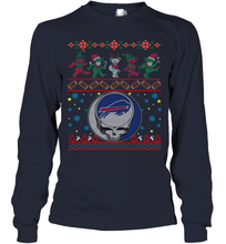 Load image into Gallery viewer, Buffalo Bills Christmas Grateful Dead Jingle Bears Football Ugly Sweatshirt Youth Long Sleeve T-Shirt
