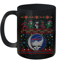 Load image into Gallery viewer, Buffalo Bills Christmas Grateful Dead Jingle Bears Football Ugly Sweatshirt Mug 11oz