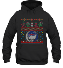 Load image into Gallery viewer, Buffalo Bills Christmas Grateful Dead Jingle Bears Football Ugly Sweatshirt Hoodie Sweatshirt