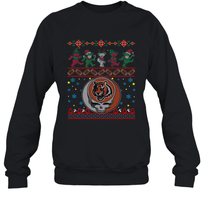 Load image into Gallery viewer, Cincinnati Bengals Christmas Grateful Dead Jingle Bears Football Ugly Sweatshirt Sweatshirt
