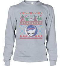 Load image into Gallery viewer, Buffalo Bills Christmas Grateful Dead Jingle Bears Football Ugly Sweatshirt Long Sleeve T-Shirt
