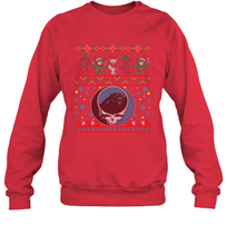 Load image into Gallery viewer, Carolina Panthers Christmas Grateful Dead Jingle Bears Football Ugly Sweatshirt Sweatshirt
