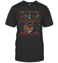 Load image into Gallery viewer, Chicago Bears Christmas Grateful Dead Jingle Bears Football Ugly Sweatshirt Men's T-Shirt
