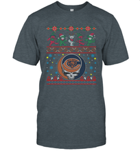 Load image into Gallery viewer, Chicago Bears Christmas Grateful Dead Jingle Bears Football Ugly Sweatshirt Men's T-Shirt
