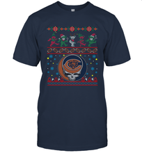 Load image into Gallery viewer, Chicago Bears Christmas Grateful Dead Jingle Bears Football Ugly Sweatshirt Men's T-Shirt
