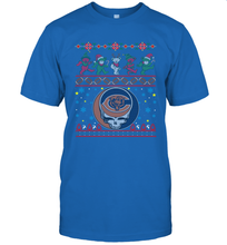 Load image into Gallery viewer, Chicago Bears Christmas Grateful Dead Jingle Bears Football Ugly Sweatshirt Men's T-Shirt
