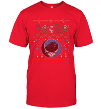 Load image into Gallery viewer, Carolina Panthers Christmas Grateful Dead Jingle Bears Football Ugly Sweatshirt Men's T-Shirt

