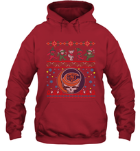 Load image into Gallery viewer, Chicago Bears Christmas Grateful Dead Jingle Bears Football Ugly Sweatshirt Hoodie Sweatshirt
