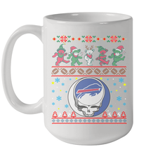 Load image into Gallery viewer, Buffalo Bills Christmas Grateful Dead Jingle Bears Football Ugly Sweatshirt Mug 15oz
