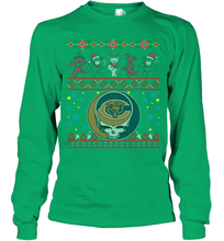 Load image into Gallery viewer, Chicago Bears Christmas Grateful Dead Jingle Bears Football Ugly Sweatshirt Youth Long Sleeve T-Shirt
