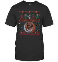 Load image into Gallery viewer, Cincinnati Bengals Christmas Grateful Dead Jingle Bears Football Ugly Sweatshirt Men's T-Shirt
