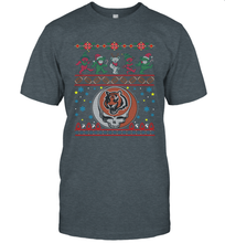 Load image into Gallery viewer, Cincinnati Bengals Christmas Grateful Dead Jingle Bears Football Ugly Sweatshirt Men's T-Shirt
