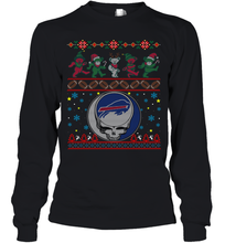Load image into Gallery viewer, Buffalo Bills Christmas Grateful Dead Jingle Bears Football Ugly Sweatshirt Youth Long Sleeve T-Shirt
