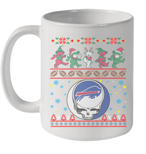 Load image into Gallery viewer, Buffalo Bills Christmas Grateful Dead Jingle Bears Football Ugly Sweatshirt Mug 11oz
