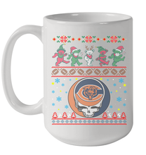 Load image into Gallery viewer, Chicago Bears Christmas Grateful Dead Jingle Bears Football Ugly Sweatshirt Mug 15oz
